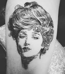 Disneyland Gibson Girl Ice Cream Parlor Gibson Girl Tattoo (by Sarah Spinks)