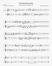 Retouch by addie ms for garuda indonesia. Partitur Garuda Pancasila Satb Hd Png Download Transparent Png Image Pngitem