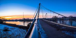 The magdeburg water bridge or kanalbrücke magdeburg is a large navigable aqueduct in central germany, located near magdeburg. Hd Wallpaper Germany Things Lasting Magdeburg Bridge Saxony Anhalt River Wallpaper Flare
