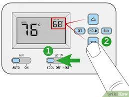 The basic function of all thermostats is to monitor the temperature in an area and turn equipment on or off with a rise or fall in the ambient temperature within the area. 3 Ways To Set A Thermostat Wikihow