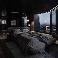 33 Dark Homes Black Interior Design Decoration With Light As The Axis Page 39 Of 54 Life Tilla In 2020 Luxurious Bedrooms Luxury Bedroom Design Home Room Design
