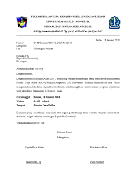 Isi surat isi dari surat memuat permohonan agar pihak yang bersangkutan berkenan untuk menghadiri acara yang diselenggarakan. Surat Undangan