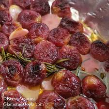 Roasted Grapes Recipe - Glamorosi Cooks