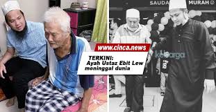 Pada khamis, penyanyi rap, caprice atau nama sebenarnya ariz ramli memaklumkan bahawa ebit lew berada dalam keadaan baik setelah berjaya menghubunginya melalui aplikasi whatsapp. Terkini Ayah Ustaz Ebit Lew Meninggal Dunia