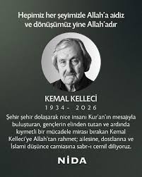 title Fikir adamı ve yazar Kemal Kelleci, bir süredir tedavi gördüğü hastanede 92 yaşında Hakk'ın rahmetine kavuştu.