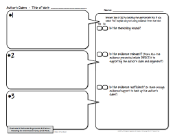 Analyzing Author S Claims Great Activity For Interactive Notebooks Http Www Teacherspayte Reading Graphic Organizers Middle School Literacy School Reading