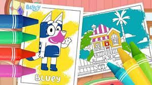 Bluey colouring pages free printable. Bluey Colouring Sheets Cbeebies Bbc