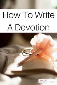You can also access the app's features through an internet. How To Write A Devotion