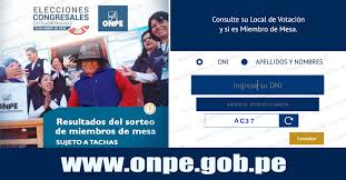 El mismo monto se aplicará a los electores que se nieguen a integrar las mesas de sufragio en reemplazo de los miembros de mesa ausentes. Onpe Eres Miembro De Mesa Conoce La Lista Sujeto A Tachas Para Las Elecciones Congresales Extraordinarias Del 26 Enero 2020 Www Onpe Gob Pe Educacionenred Pe