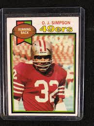 Btk birthday card $ 5.00. 1979 Topps 170 Oj Simpson San Francisco 49ers Football Card