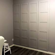 How to fix ikea pax wardrobe on the wall. Ikea Pax Hack Hands Down The Most Stunning Walk In Closet Alcove Wardrobe Built In Wardrobe Ikea Wardrobe