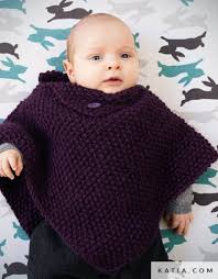 Der poncho ist jetzt natürlich noch ein wenig eintönig. Poncho Baby Herbst Winter Modelle Anleitungen Katia Com