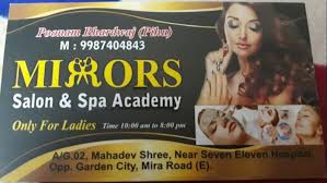 Our hair salon features a contemporary, urban style with a twist. Mirrors Salon Spa Ladies Beauty Parlor Hair Salon Near Me Beauty Salon In Mira Road