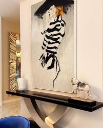 Add some dazzle to your interiors with Christopher Guy's captivating La  Parisienne mosaic as seen inside the @christopherguywestcoast showroom. ✨  This spectacular piece is made with thousands of sparkling hand-cut,  hand-placed colored