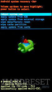 Wipe cache partition merupakan cara yang cukup ampuh untuk mengatasi bootloop. Recovery Mode Samsung N8000 Galaxy Note 10 1 3g How To Hardreset Info