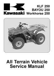 Maybe you would like to learn more about one of these? Kawasaki Bayou 250 Manuals Manualslib