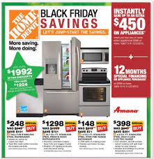 Home Depot Black Friday Appliance Ad 2015 Black Friday Appliances Appliance Sale Home Depot