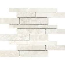 Backsplash tiles is a popular form of covering the space between kitchen cabinet and countertop. Shop Anatolia Tile Ivory Travertine Premium Natural Stone Mosaic Wall Tile Common 12 In X 12 In Actual Stone Mosaic Wall Travertine Travertine Wall Tiles