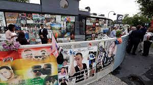 Visitors pay tribute to the display outside the pulse nightclub memorial friday, june 11, 2021, in orlando, fla. 3 Years After Pulse Nightclub Shooting Florida Lawmakers Look To Make Site A National Memorial Abc News