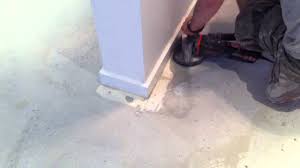 Removing paint from cement basement floor. Removing Paint From Concrete Youtube