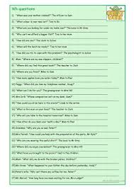 Wh Questions Reported Speech English Esl Worksheets For Distance Learning And Physical Classrooms Reported Speech Direct And Indirect Speech Indirect Speech