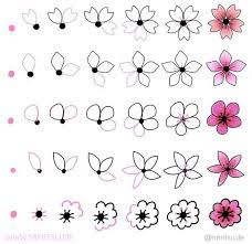 How to draw a lotus flower step by step. 10 Realistic Flower Drawings Step By Step Easy Drawing Tutorials