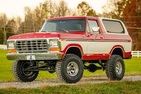 Image result for Candy Apple Red 1980 Bronco