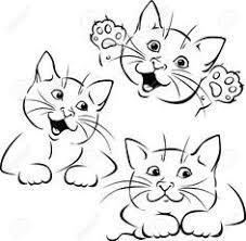 Pin Su Gatti Stilizzati