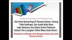 Saham merupakan bukti kepemilikan atas sebuah perusahaan dan menjadi klaim atas penghasilan dan kekayaan perseroan. Tips Dan Strategi Cara Main Saham Di Bursa Saham Malaysia Youtube
