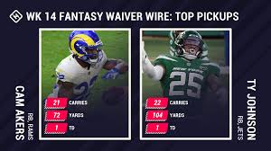 Rams rookie running back cam akers. Best Fantasy Week 14 Waiver Pickups Cam Akers Continues Breakout Ty Johnson Replaces Injured Frank Gore Sporting News