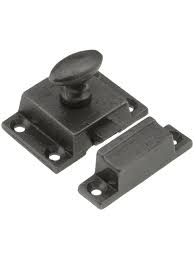 Cast Iron Cabinet Latch With Oval Turn Piece Cabinet Latch Antique Cabinets Cabinet Hardware Latch