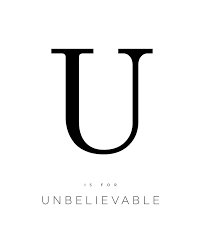 Unlike the usual posts in . Letter U Poster Alphabet Poster Lettering Typography Poster