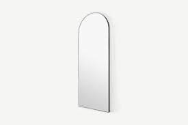 Tall with arched metal framework for a.buy mirrors, wall mirrors & full length mirrors online! Arles Large Arch Leaning Floor Mirror 65 X 170cm Matt Black Made Com