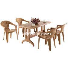 Sitemizde bulunan masalar birinci sınıf malzemeden yapılmış kaliteli ürünlerdir. Oscar Plastik Masa Sandalye Takimi Kahve Pladtik Masa