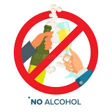 Alcohol ban lifted after south africa moves to adjusted alert level 3. No Alcohol Sign Vector Strike Through Red Circle Prohibiting Alcohol Beverages Isolated Flat Cartoon Illustration Stock Vector Illustration Of Health Forbid 107559115