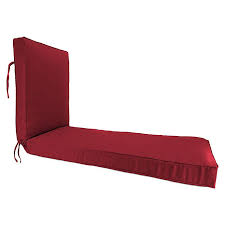 Overstock.com has been visited by 1m+ users in the past month Solid 80 Inch Boxed Edge Chaise Lounge Cushion In Sunbrella Bed Bath Beyond