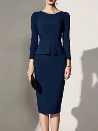 Autumn And Winter European And American Style Commuter Skirt Dressing Bag Hip Skirt Bodycon D In 2020 Bodycon Dress Fashion Dresses Dresses