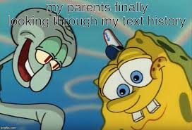 Upload + top 10 funny spongebob memes! Spongebob And Squidward Together Novocom Top