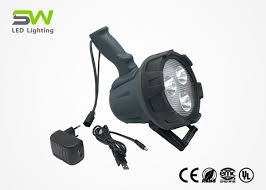 Brightest Oem Portable Led Rechargeable Spotlight Torch Led Hunting Spotlight