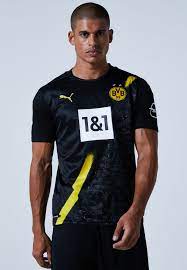 Shop official dortmund jersey at world soccer shop. Buy Puma Black Borussia Dortmund Away Replica T Shirt For Men In Mena Worldwide 75716102