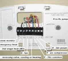 The transformer steps down 120 volts to the 24 volts the thermostat needs, and sends out the 24 volts on two wires. 5000 Honeywell Thermostat Wiring Diagram In 2021 Thermostat Wiring Digital Thermostat Honeywell