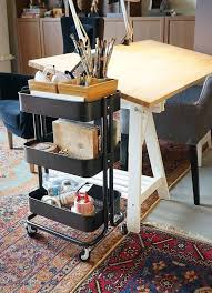 Ikea Raskog Servis Arabasi Ile Yapilabilecek Harika Fikirler Ile Karsinizdayiz Ikea Nin Sayfasinda Servis Arab Home Art Studios Sanat Studio Room Sanat Evleri