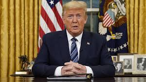 On july 27, 2020 (monday), president rodrigo roa duterte is set to deliver his speech for his 5th state of the nation address at the batasang pambansa in quezon city amid the coronavirus pandemic. Trump Restricts Travel Between U S And Europe For 30 Days To Fight Outbreak Marketwatch