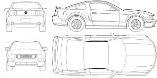 Pin By Michael Frisbie On Desenho Sem Colorir Mustang Cars Mustang Paper Car