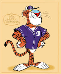 Mark Christiansen S Art And Cartoon Blog Baseball Mascot Character Designs Cartoon Tiger Character Design Mascot Design