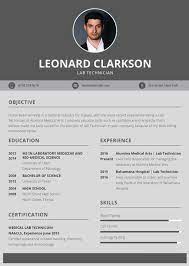 Cv model, example resume objective : Free Lab Technician Resume Template Illustrator Word Apple Pages Publisher Template Net