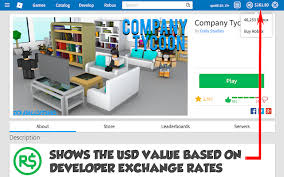 Just download the roblox mod. Robux To Usd