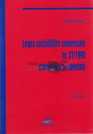80/ pentru modificarea si completarea legii nr. Legea Societatilor Comerciale 31 1990