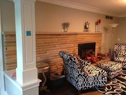 It was just what this wall needed! How Does One Decorate An Asymmetrical Fireplace
