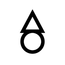 Draw a circle around the triangle. Sepow Adinkra Symbol Symbolikon Worldwide Symbols